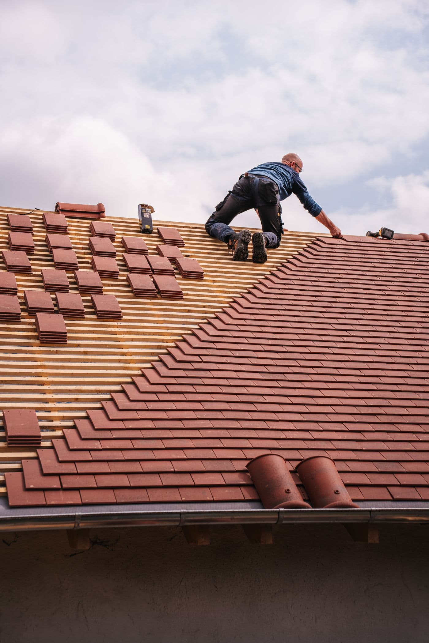 Roof replacement, after